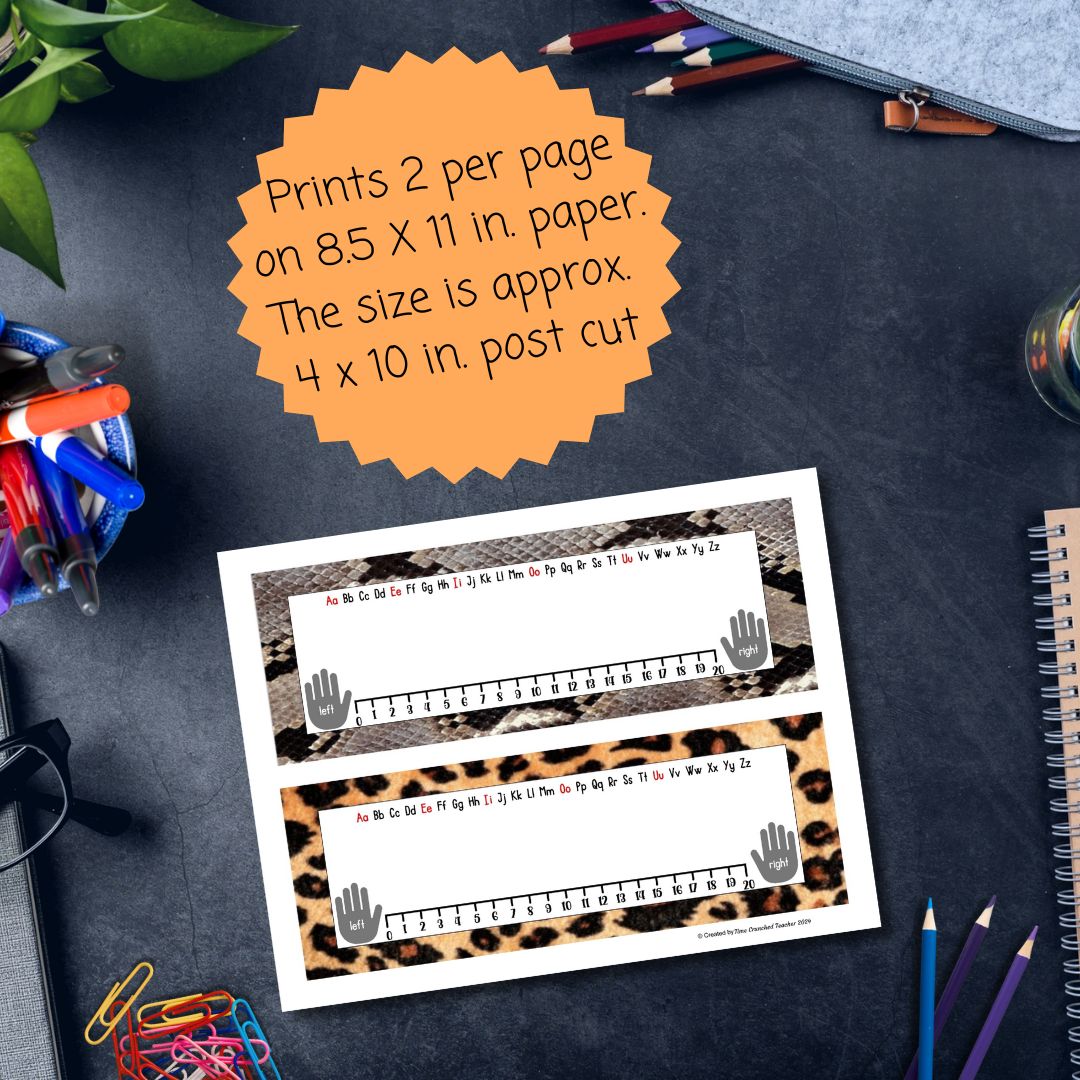 Editable Animal Print Name Tags! Type, Print, and Go | Printable Name tag
