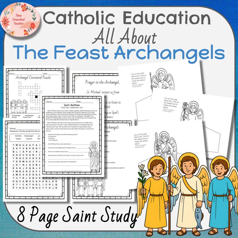 Catholic School Activities and Pintables