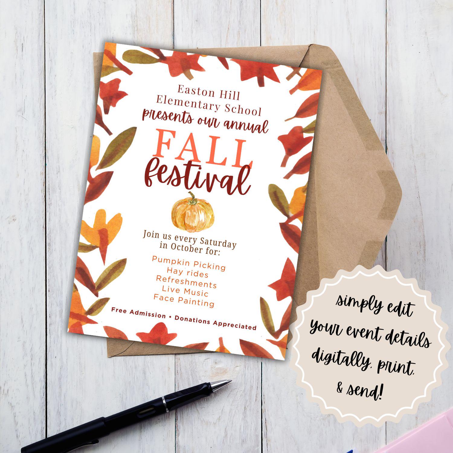 Invitations and Party