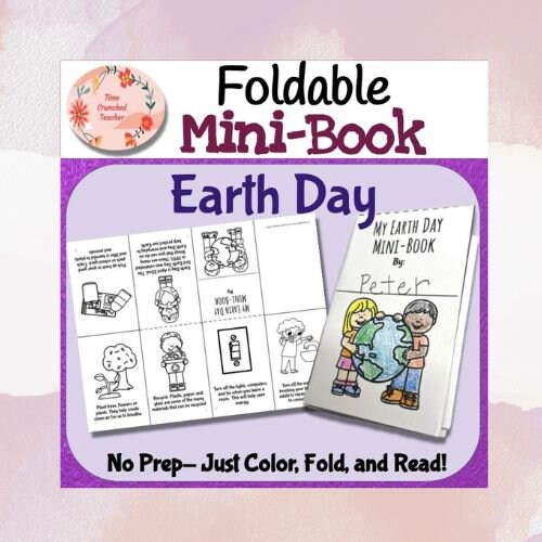 Printable Earth Day Craft | Earth Day for Kids | Earth Day Lesson