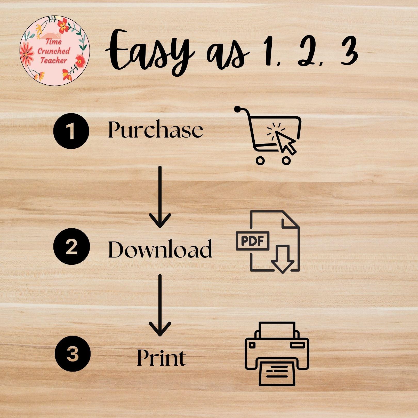 Meal Planner Printable, Weekly Food Diary, Meal Tracker, Food Journal, Menu Plan, Grocery List, Fitness, Health, Minimalist | PDF download