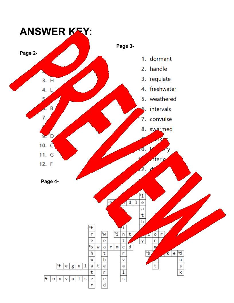 Open Court Reading | 5th Grade Open Court Reading | Open Court Reading 5th Grade Vocabulary | Open Court Reading Unit 1 Week 6 Vocabulary