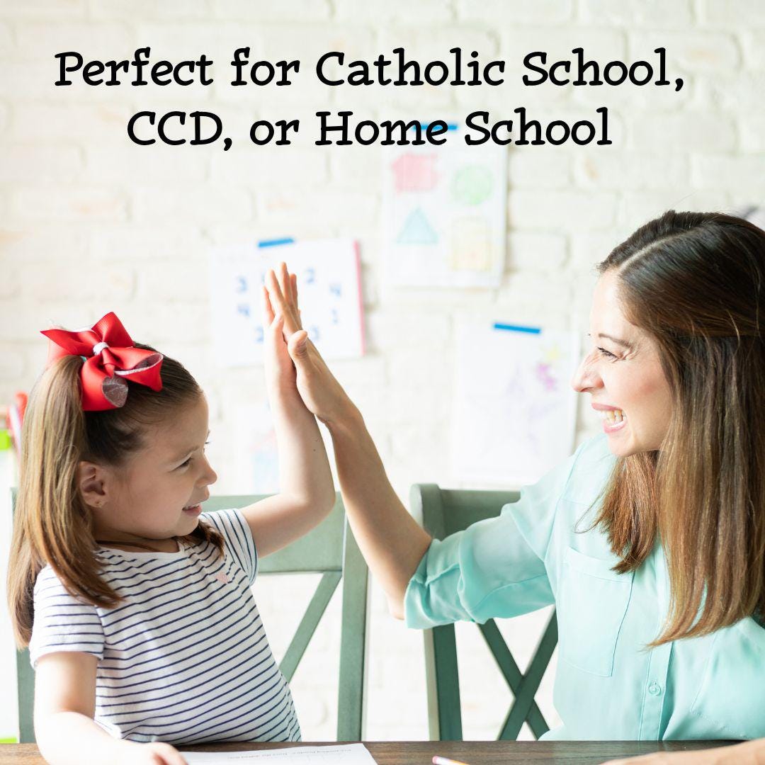 Mother’s Day Flower Craft Printable | Christian Mother’s Day Craft for Kids | Catholic Classroom Activity | Faith Based Writing Craft